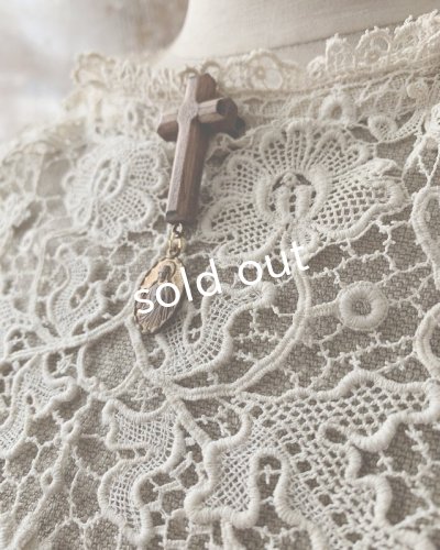 画像5: pollenbienco/ブルターニュの少女のレースケープドレス