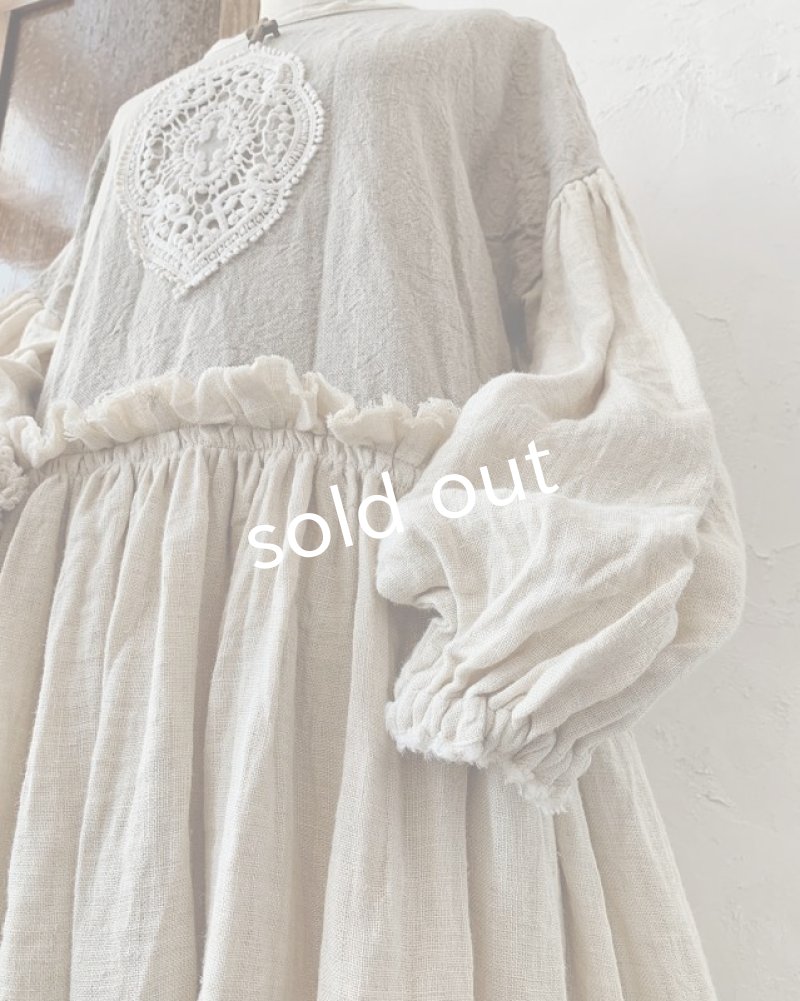 画像15: MARCHE' DE SOEUR／ブルターニュの少女のドレス・black (15)