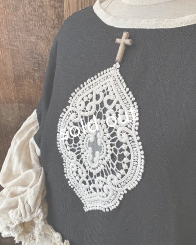 画像6: MARCHE' DE SOEUR/ブルターニュの少女のドレス・black