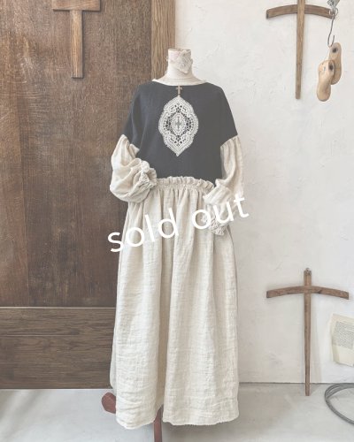 画像10: MARCHE' DE SOEUR/ブルターニュの少女のドレス・black