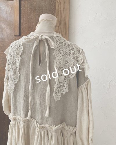 画像11: pollenbienco/ブルターニュの少女のレースケープドレス