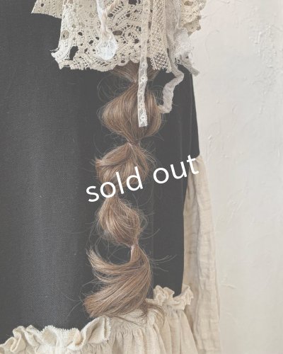 画像9: pollenbienco/アンティークレースとプリザーブドのウィッグバレッタ・A