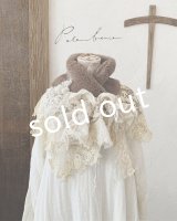 pollenbienco／アンティークレースのファーティペット・B