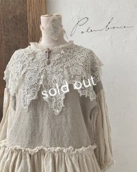 pollenbienco／ブルターニュの少女のレースケープドレス