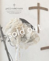 pollenbienco／アンティークレースのベレー・黒