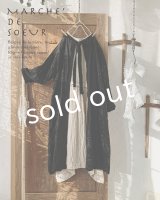 MARCHE' DE SOEUR／後ろリボンワンピース・黒