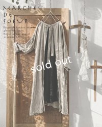 MARCHE' DE SOEUR／後ろリボンワンピース・ハードマンズリネン