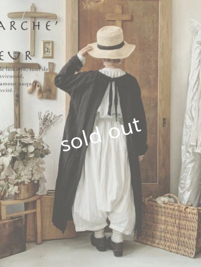 画像9: MARCHE' DE SOEUR/後ろリボンワンピース・ハードマンズリネン