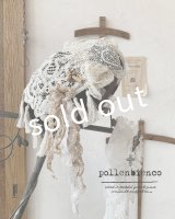 pollenbienco／アンティークレースのベレー・黒