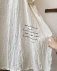 画像4: mifumi／アトリエ刺繍 森のオーバーワンピース・オフ