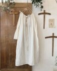画像5: mifumi／アトリエ刺繍 森のオーバーワンピース・オフ