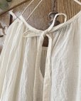画像5: mifumi／アトリエ刺繍 森のオーバーワンピース・濃灰