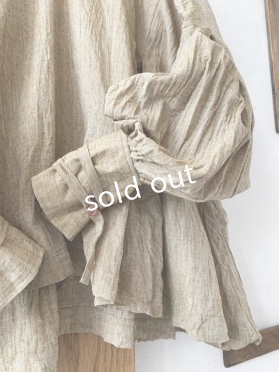 画像3: MARCHE' DE SOEUR／カフスプルオーバー・カーキベージュ