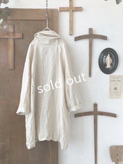 画像9: MARCHE' DE SOEUR/ジャケット・インペリアルヘンプ生成り