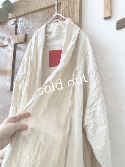 画像5: MARCHE' DE SOEUR/ジャケット・インペリアルヘンプ生成り