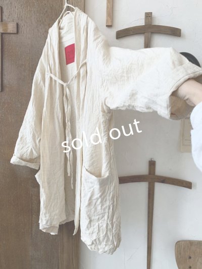 画像6: MARCHE' DE SOEUR/ジャケット・インペリアルヘンプ生成り