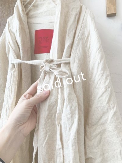 画像4: MARCHE' DE SOEUR/ジャケット・インペリアルヘンプ生成り