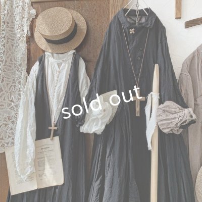 画像17: HALLELUJAH／Robe de Berger 羊飼いのローブ・Black