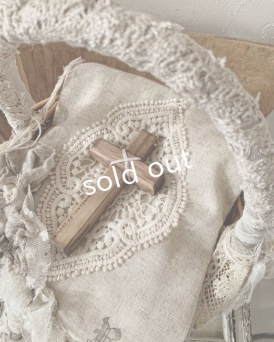 画像8: pollenbienco/アンティークレースと十字架のリリーバッグ