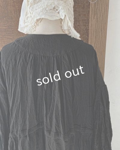 画像10: MARCHE' DE SOEUR/祈りのワンピース+pollenbiencoアンティークレースの首飾り・ブラック