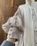 画像6: MARCHE' DE SOEUR／祈りのワンピース・くすみピンク (6)