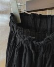 画像7: MARCHE' DE SOEUR／ギャザーペチパンツ・黒ボイルギャザー (7)