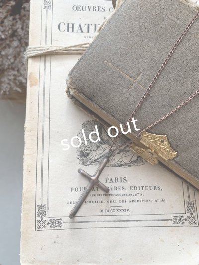 画像3: caco grass works/クロスペンダント・copper(大)