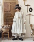 画像14: HALLELUJAH／1890's Bourgeron 羊飼いシャツワンピース・Off White（110cm丈）