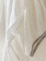 画像11: 【SALE】MARCHE' DE SOEUR／バイカラーボイルブラウス・オフ×生成り (11)
