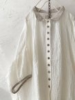 画像5: 【SALE】MARCHE' DE SOEUR／バイカラーボイルブラウス・オフ×生成り (5)