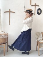 画像3: 【SALE】MARCHE' DE SOEUR／バイカラーボイルブラウス・オフ×生成り (3)