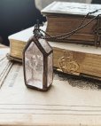 画像3: caco grass works／お花入り教会のペンダント・かすみ草
