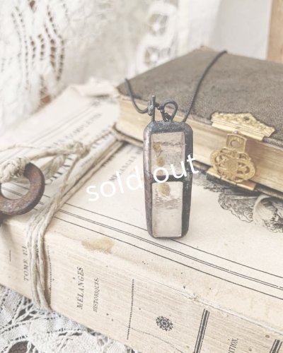 画像5: caco grass works/お花入り教会のペンダント・ミモザ