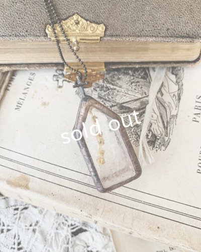 画像6: caco grass works/お花入り教会のペンダント・ミモザ