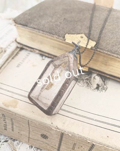 画像3: caco grass works/お花入り教会のペンダント・ミモザ