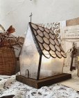 画像8: caco grass works／うろこ屋根の教会のランプ