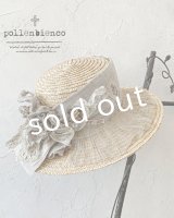 pollenbienco／アンティークプリーツレースのキャペリン