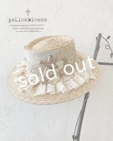 pollenbienco／アンティークフリルレースと十字架のキャペリン