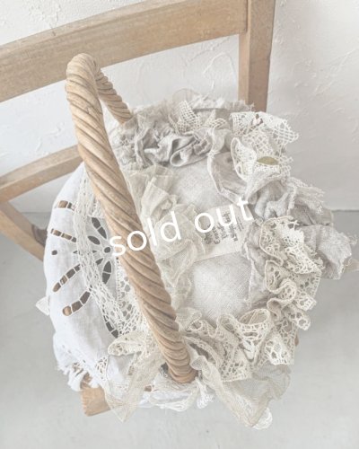 画像12: pollenbienco／アンティークタッセルレースと十字架のバスケット