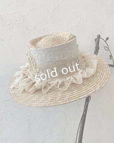 画像6: pollenbienco/アンティークフリルレースと十字架のキャペリン