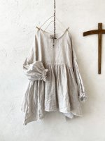 画像5: MARCHE' DE SOEUR／ギャザープルオーバー・リネンガーゼ (5)