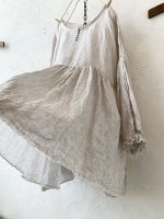 画像11: MARCHE' DE SOEUR／ギャザープルオーバー・リネンガーゼ (11)