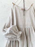 画像6: MARCHE' DE SOEUR／ギャザープルオーバー・リネンガーゼ (6)