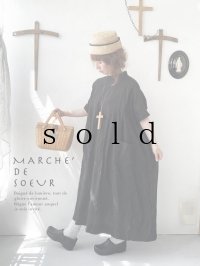 MARCHE' DE SOEUR／ポケットワンピース・ブラック