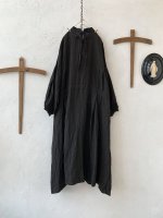画像10: MARCHE' DE SOEUR／アシメトリータックワンピース・ブラック (10)