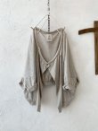 画像2: MARCHE' DE SOEUR／ベルギアンリネンカーディガン・生成り (2)