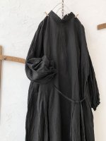 画像6: MARCHE' DE SOEUR／アシメトリータックワンピース・ブラック (6)