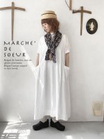 画像1: MARCHE' DE SOEUR／ポケットワンピース・オフ (1)