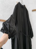 画像8: MARCHE' DE SOEUR／アシメトリータックワンピース・ブラック (8)