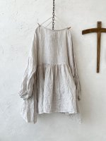 画像12: MARCHE' DE SOEUR／ギャザープルオーバー・リネンガーゼ (12)